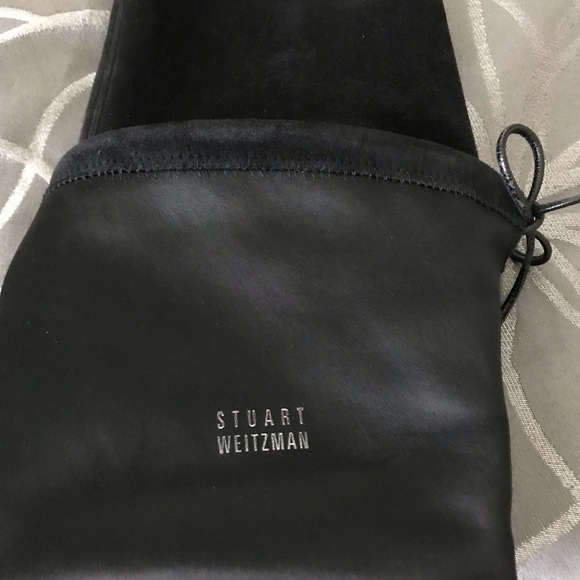 Stuart Weitzman Highland OTK boots. Black size 7 - Picture 8 of 9